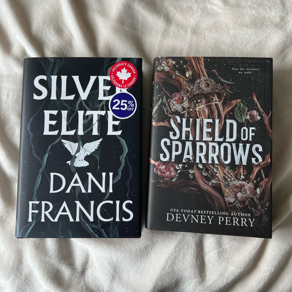 Shield of Sparrows and Silver Elite Books